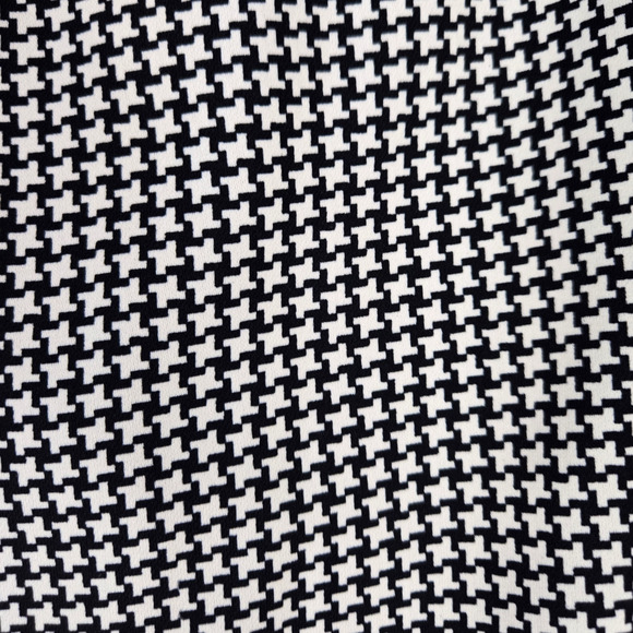 Vintage 90s Houndstooth Dress Jacket Set Danny & Nicole Dress Longline Blazer 4P - Picture 3 of 14